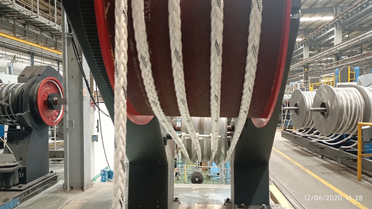 Itsaskorda: cuerda en fabricación